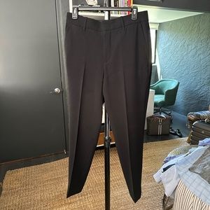 Vince black trouser ankle pants